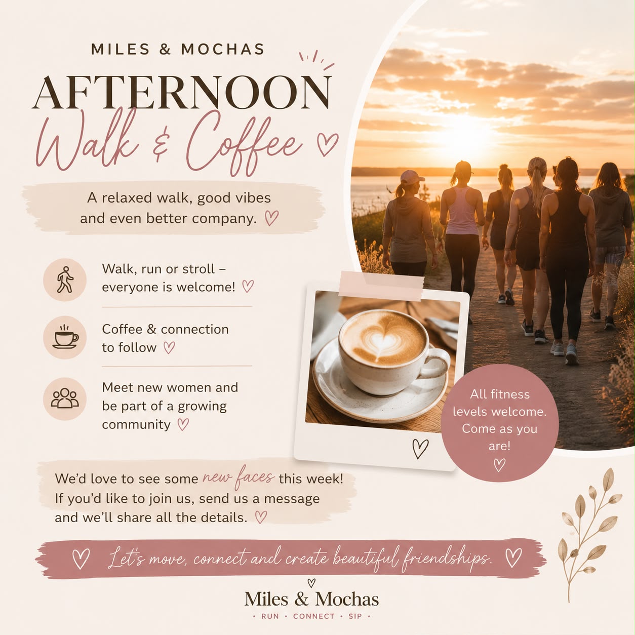 Miles & Mochas logo